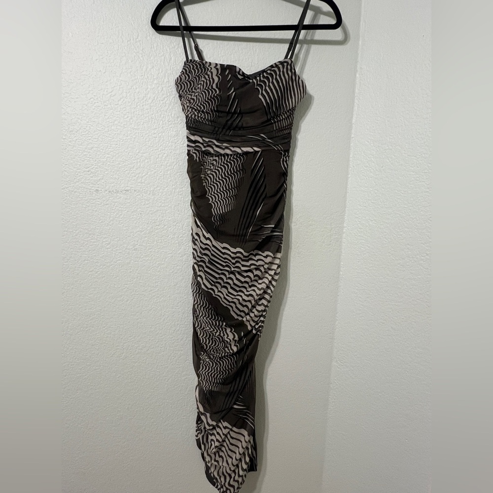 Express Elegant Patterned Dress